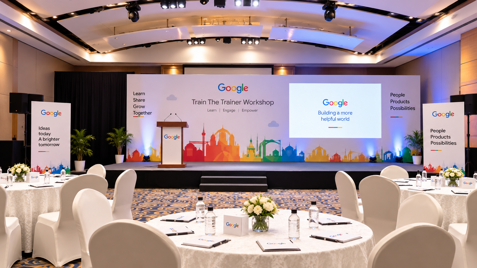 Event setup executed for Google